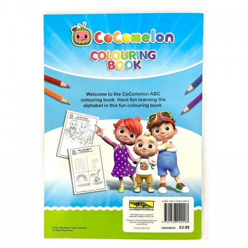 Cocomelon : ABC Colouring Book